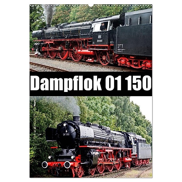 Dampflok 01 150 / CH-Version (Wandkalender 2024 DIN A2 hoch), CALVENDO Monatskalender, Bernd Selig