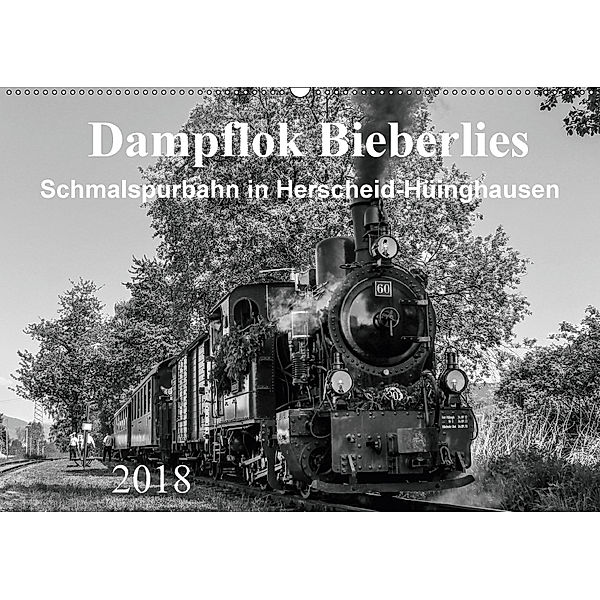 Dampflok Bieberlies in Herscheid-Hüinghausen (Wandkalender 2018 DIN A2 quer) Dieser erfolgreiche Kalender wurde dieses J, Simone Rein