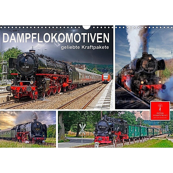 Dampflokomotiven - geliebte Kraftpakete (Wandkalender 2023 DIN A3 quer), Peter Roder