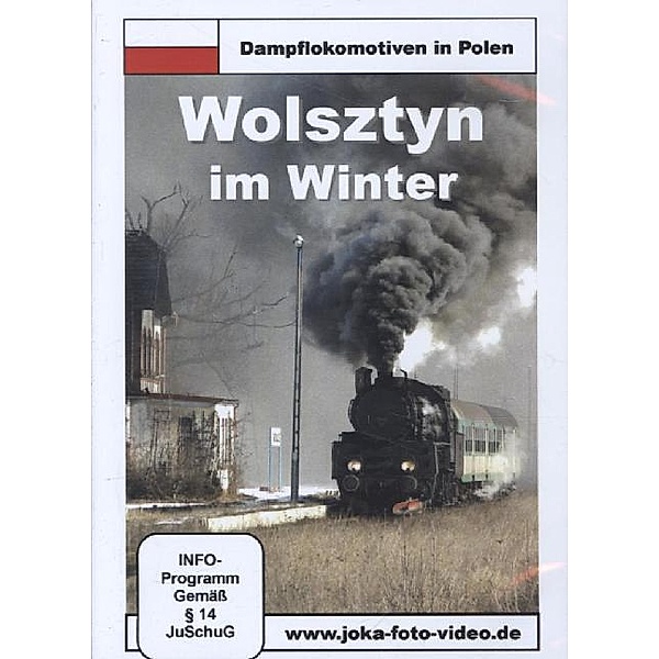 Dampflokomotiven in Polen - Wolsztyn im Winter,1 DVD