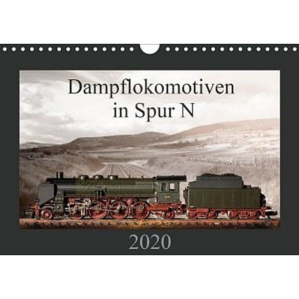 Dampflokomotiven in Spur N (Wandkalender 2020 DIN A4 quer), Christian Ritter Fotografie