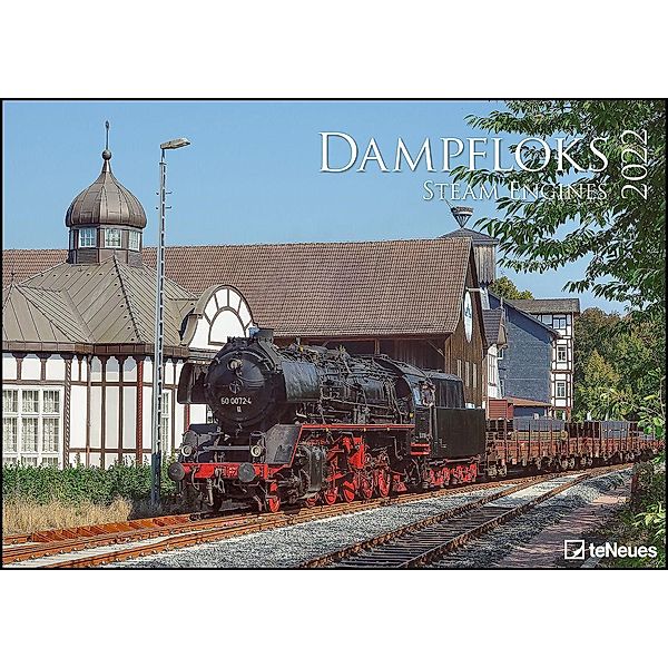 Dampfloks 2022 - Foto-Kalender - Wand-Kalender - 42x29,7