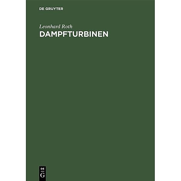 Dampfturbinen / Jahrbuch des Dokumentationsarchivs des österreichischen Widerstandes, Leonhard Roth