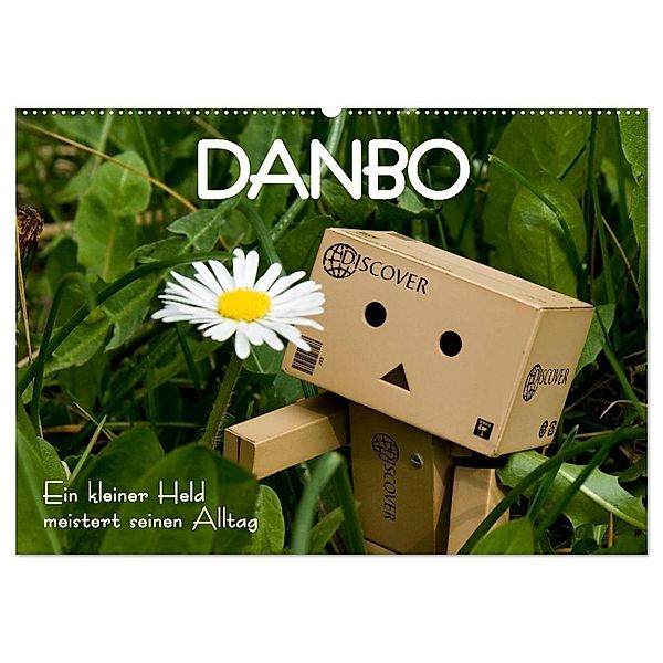Danbo - Ein kleiner Held meistert seinen Alltag (Wandkalender 2024 DIN A2 quer), CALVENDO Monatskalender, Natalie Mosshammer