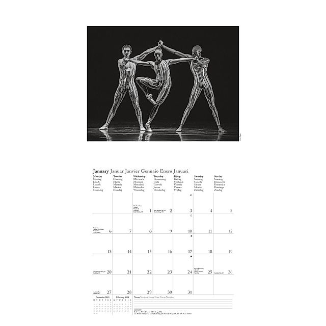 Dance 2020 - Kalender jetzt günstig bei Weltbild.de bestellen