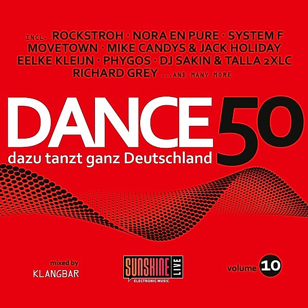 Dance 50 Vol.10, Diverse Interpreten