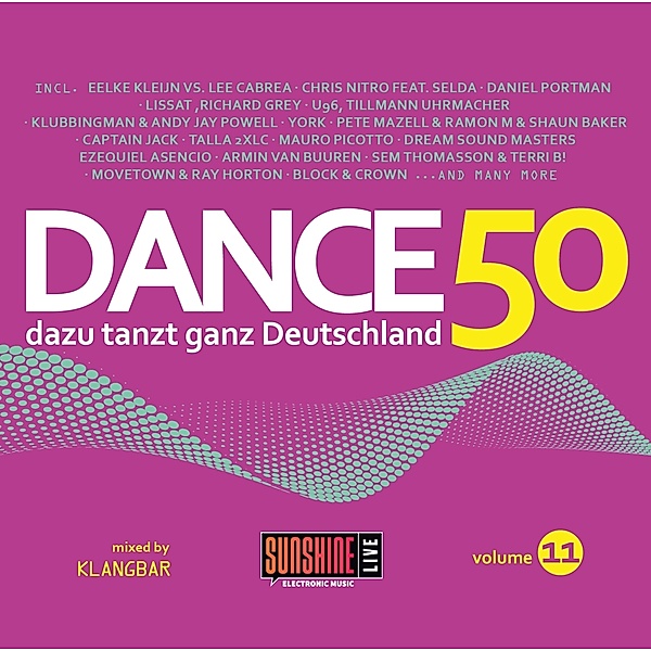 DANCE 50 VOL. 11, Diverse Interpreten