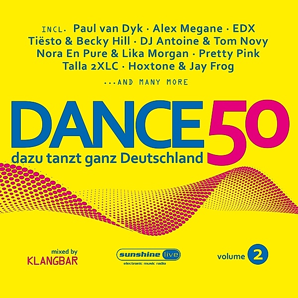 Dance 50 Vol.2, Diverse Interpreten