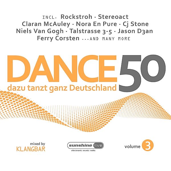 Dance 50 Vol.3, Diverse Interpreten