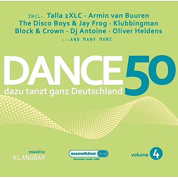 Dance 50 Vol.4, Diverse Interpreten
