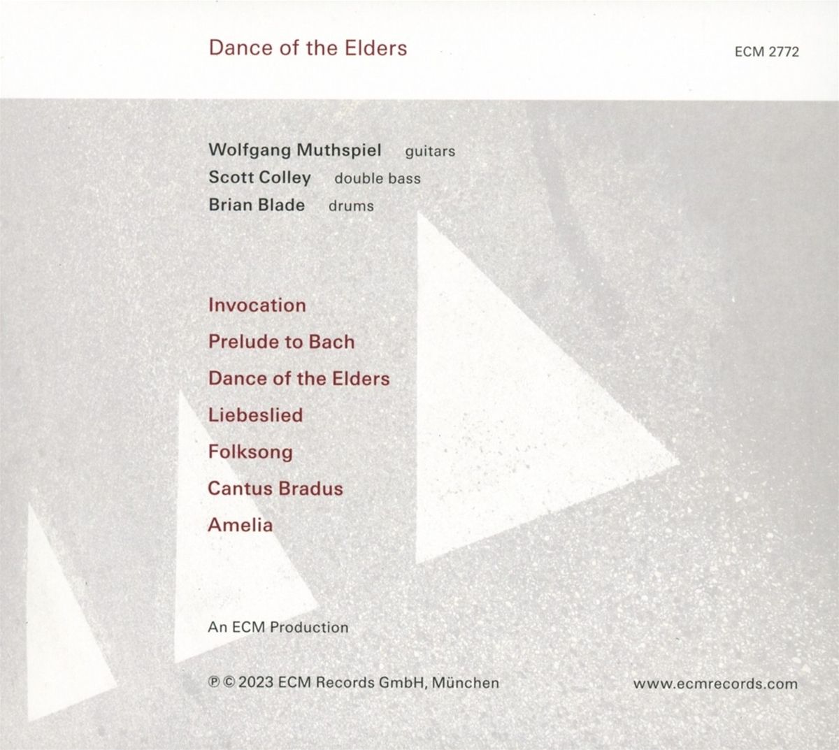 Dance of the Elders CD von Wolfgang Muthspiel bei Weltbild.ch