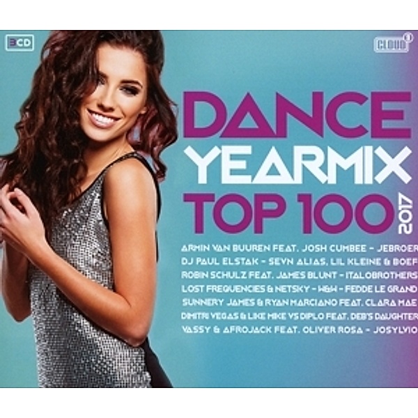 Dance Yearmix Top 100-2017, Diverse Interpreten
