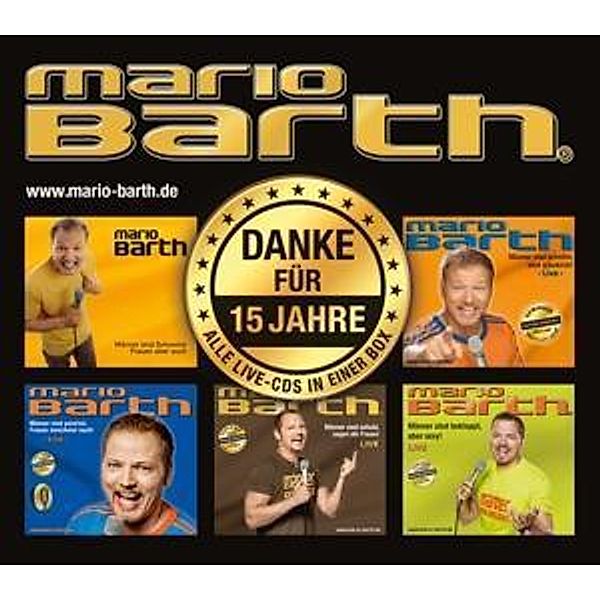 Danke für 15 Jahre: Die Box, 6 Audio-CDs, Mario Barth
