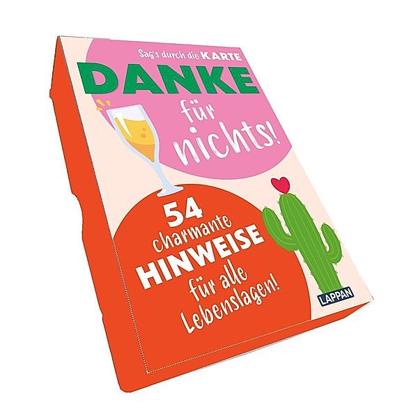 Danke für nichts! Sag's durch die Karte, Lappan Verlag