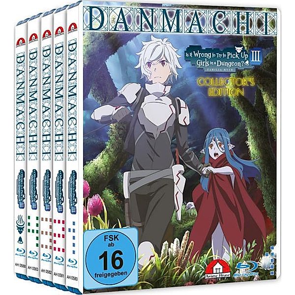 DanMachi - Is It Wrong to Try to Pick Up Girls in a Dungeon? - 3. Staffel - Gesamtausgabe