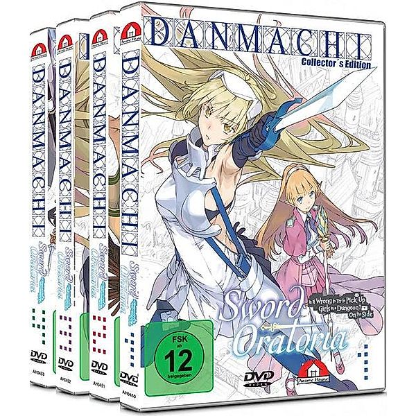 DanMachi - Sword Oratoria - Collector's Edition - Gesamtausgabe - Bundle - Vol.1-4