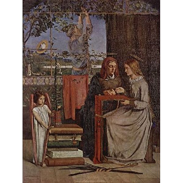 Dante Gabriel Rossetti - Die Erziehung der jungen Maria - 2.000 Teile (Puzzle)