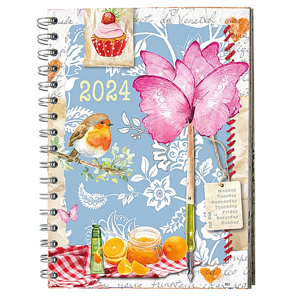 Daphne's Diary - Taschenkalender 2024