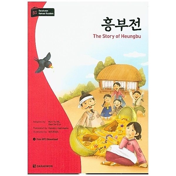Darakwon Korean Readers - Koreanische Lesetexte Niveau B1 - The Story of Heungbu, m. 1 Audio, Yu Mi Kim, Se Eun Bae