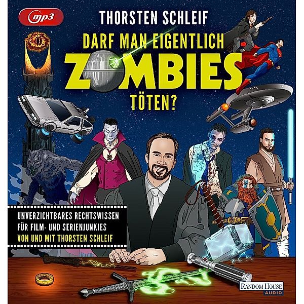Darf man eigentlich Zombies töten?,1 Audio-CD, 1 MP3, Thorsten Schleif