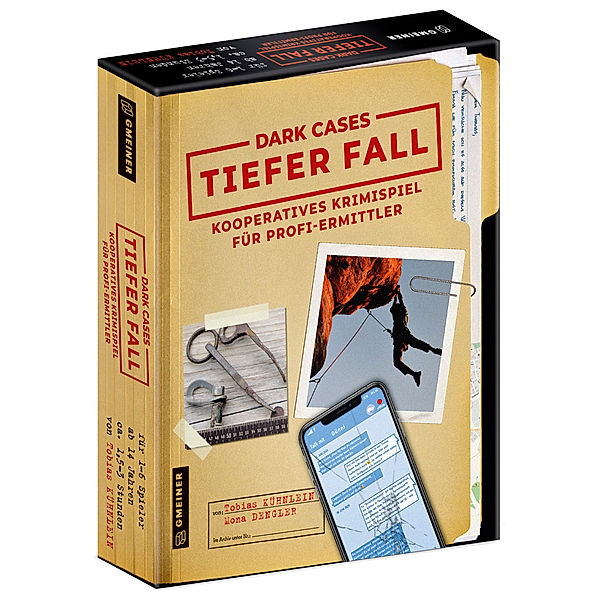 Gmeiner-Verlag Dark Cases - Tiefer Fall, Tobias Kühnlein, Mona Dengler