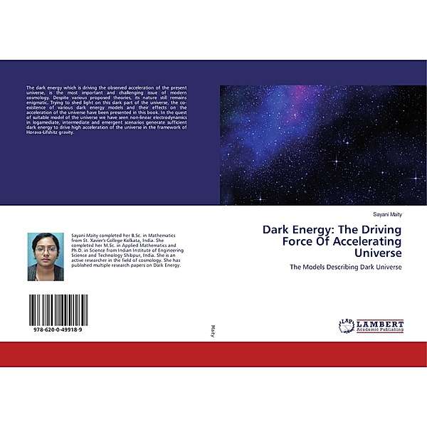 Dark Energy: The Driving Force Of Accelerating Universe, Sayani Maity