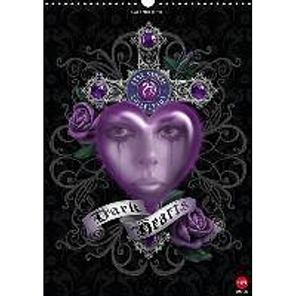 Dark Hearts (Wandkalender 2016 DIN A3 hoch), Anne Stokes