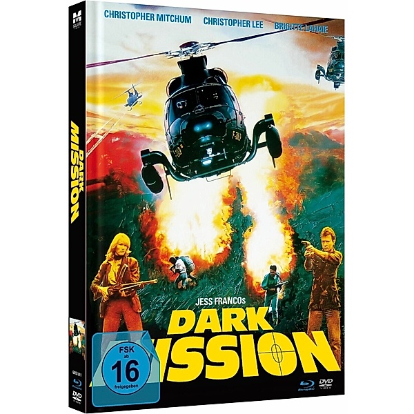 Dark Mission Limited Mediabook, Christopher Lee, Christopher Mitchum