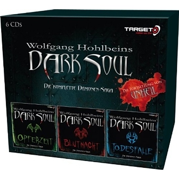 Dark Soul, Die Dämonen-Saga in einer Box, 6 Audio-CDs, Wolfgang Hohlbein, Dieter Winkler
