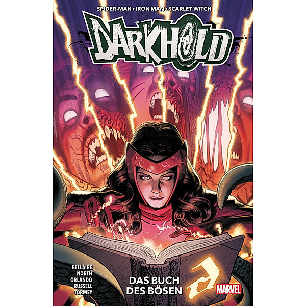 Darkhold: Das Buch des Bösen, Steve Orlando, Cian Tormey, Jordie Bellaire, Daniel Kibblesmith, David Cutler, Ryan North, Diogenes Neves, Alex Paknadel, Claire Roe, Mark Russell, Frederico Sabbatini, Guillermo Sanna