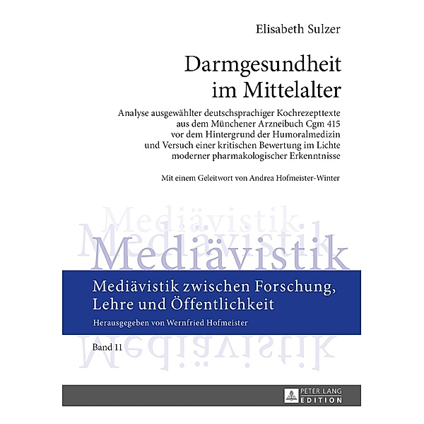 Darmgesundheit im Mittelalter, Elisabeth Sulzer