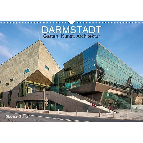 Darmstadt - Gärten, Kunst, Architektur (Wandkalender 2020 DIN A3 quer), Dietmar Scherf