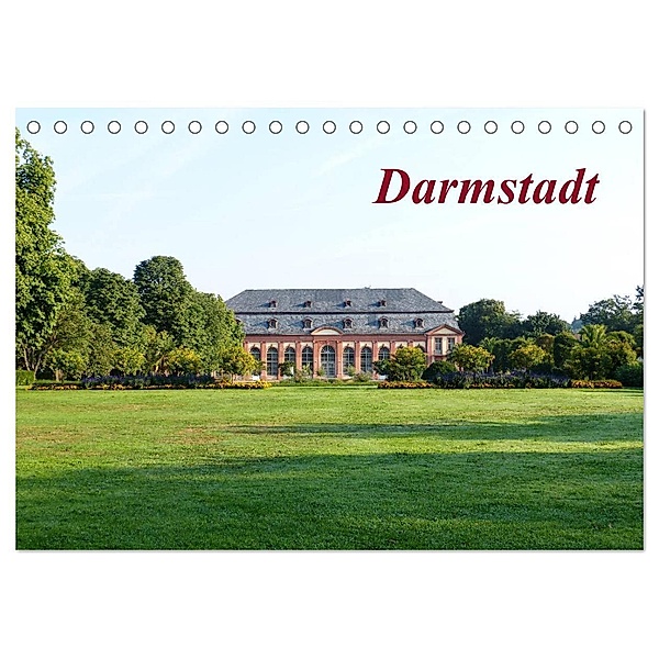Darmstadt (Tischkalender 2024 DIN A5 quer), CALVENDO Monatskalender, Claus-Uwe Rank