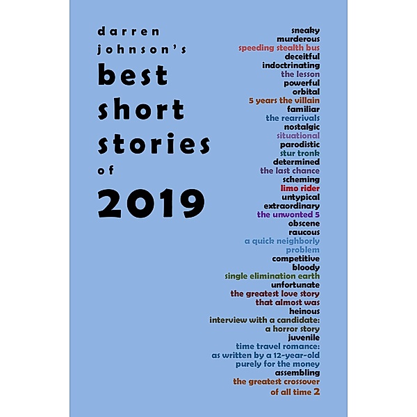 Darren Johnson's Best Short Stories of 2019 / Darren Johnson's Best Short Stories, Darren Johnson