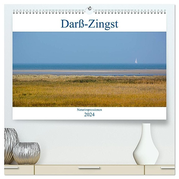 Darss-Zingst Naturimpressionen (hochwertiger Premium Wandkalender 2024 DIN A2 quer), Kunstdruck in Hochglanz, Akrema-Photography