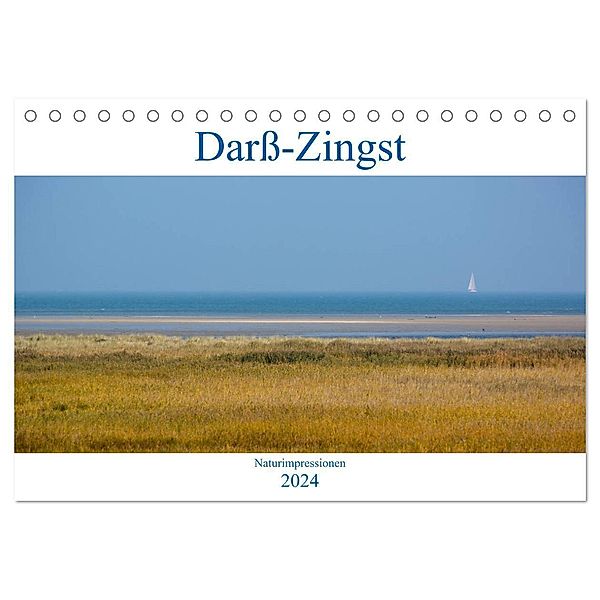 Darß-Zingst Naturimpressionen (Tischkalender 2024 DIN A5 quer), CALVENDO Monatskalender, Akrema-Photography