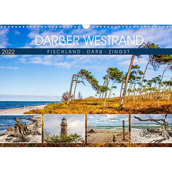 Darßer Weststrand - Fischland Darß Zingst (Wandkalender 2022 DIN A3 quer), Holger Felix