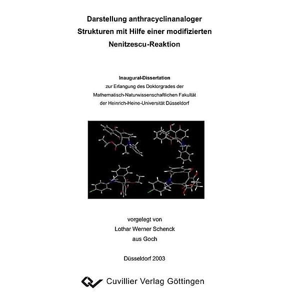 Darstellung anthracyclinanaloger Strukturen mit Hilfe einer modifizierten Nenitzescu-Reaktion