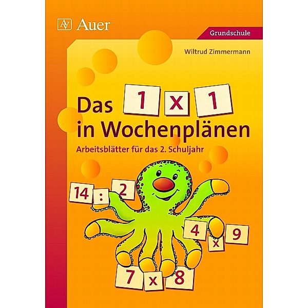 Das 1 x 1 in Wochenplänen, Wiltrud Zimmermann