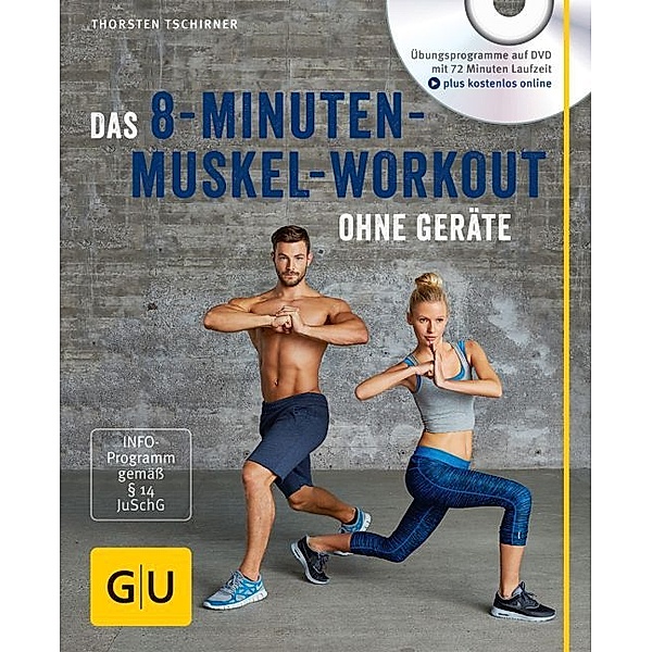 Das 8-Minuten-Muskel-Workout ohne Geräte, m. DVD, Thorsten Tschirner