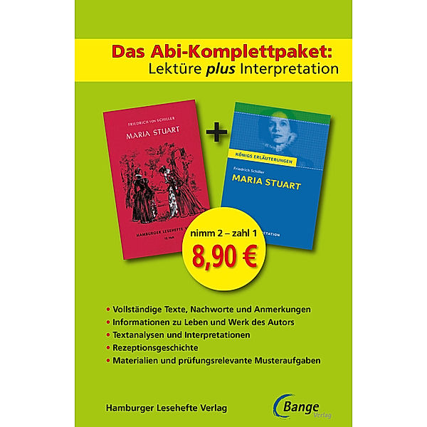 Das Abi-Komplettpaket. Lektüre plus Interpretation - Maria Stuart, Friedrich Schiller