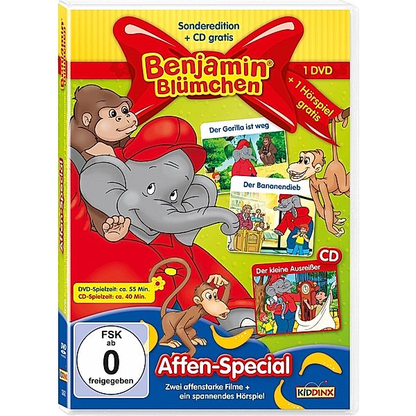 Das Affen-Special(Der Gorilla Ist Weg+Der Bananen, Benjamin Blümchen