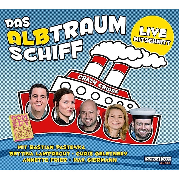 Das Albtraumschiff - Crazy Cruise,2 Audio-CD, Chris Geletneky, Morten Kühne, Björn Mannel, Mark Werner