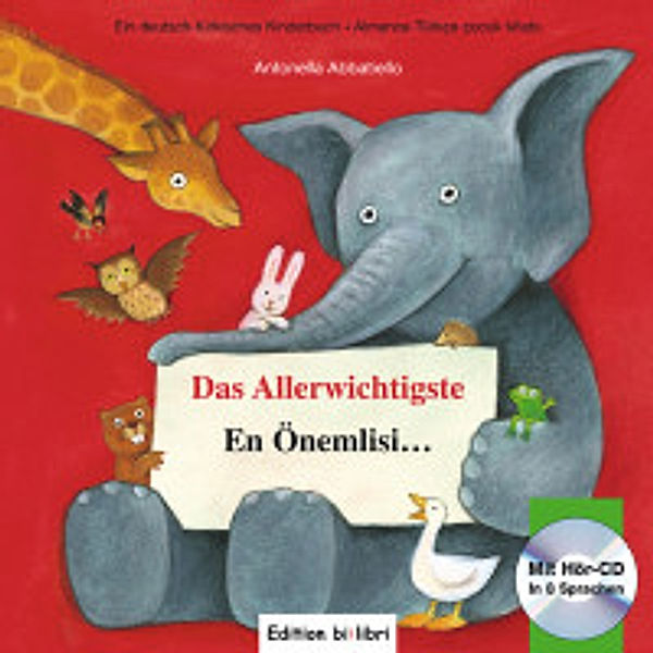 Das Allerwichtigste, Deutsch-Türkisch, m. Audio-CD, Antonella Abbatiello