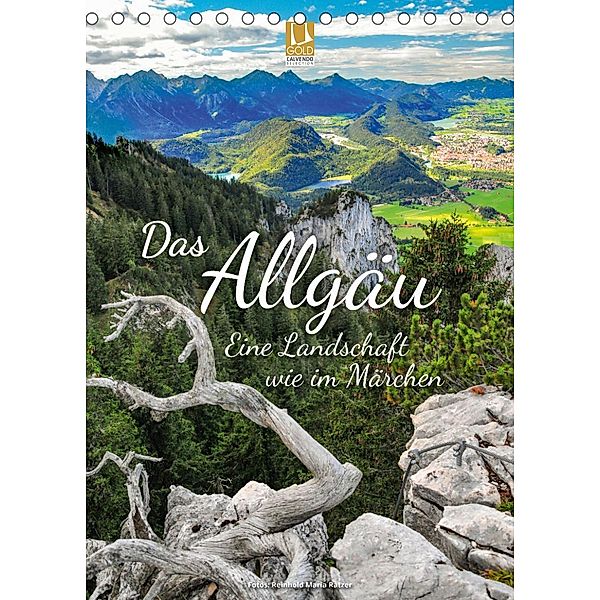 Das Allgäu - eine Landschaft wie im Märchen (Tischkalender 2023 DIN A5 hoch), Reinhold Ratzer
