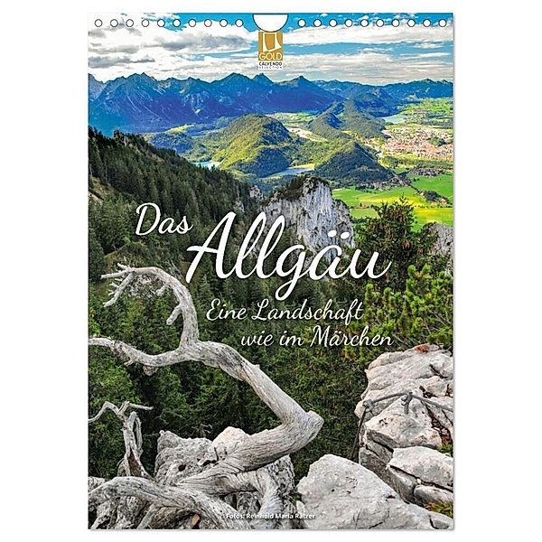 Das Allgäu - eine Landschaft wie im Märchen (Wandkalender 2024 DIN A4 hoch), CALVENDO Monatskalender, Reinhold Ratzer