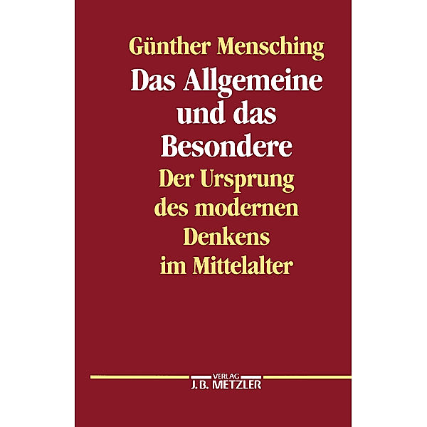 Das Allgemeine und das Besondere, Günther Mensching