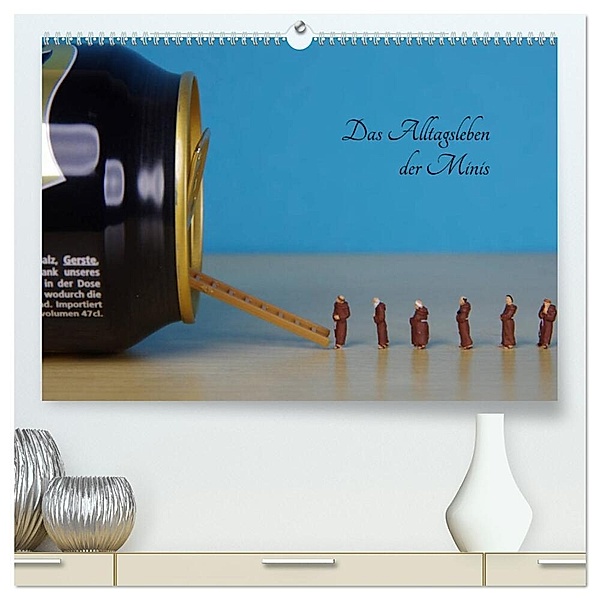 Das Alltagsleben der Minis (hochwertiger Premium Wandkalender 2024 DIN A2 quer), Kunstdruck in Hochglanz, Ulrike Schopp