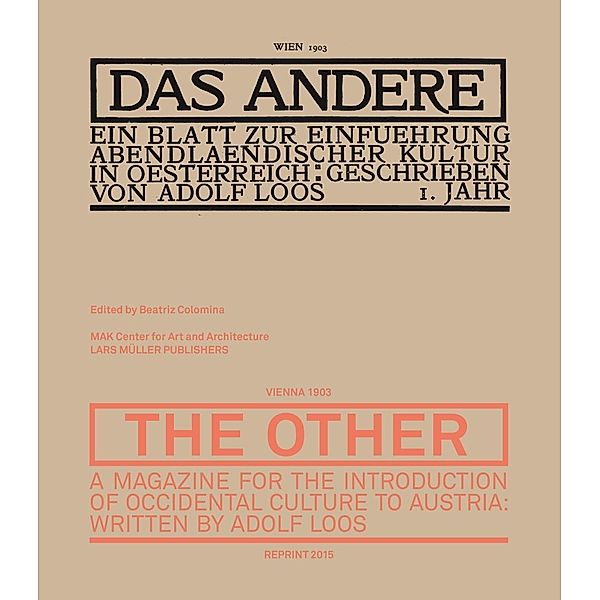 Das Andere, Adolf Loos