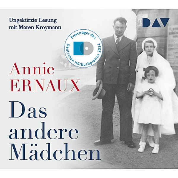 Das andere Mädchen,1 Audio-CD, Annie Ernaux